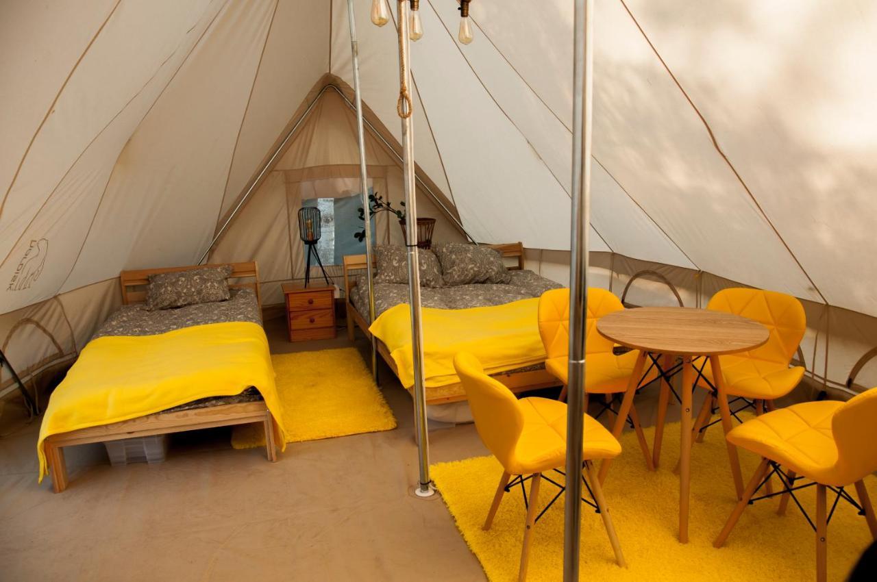 Glamping Z Alpakami Luxury tent